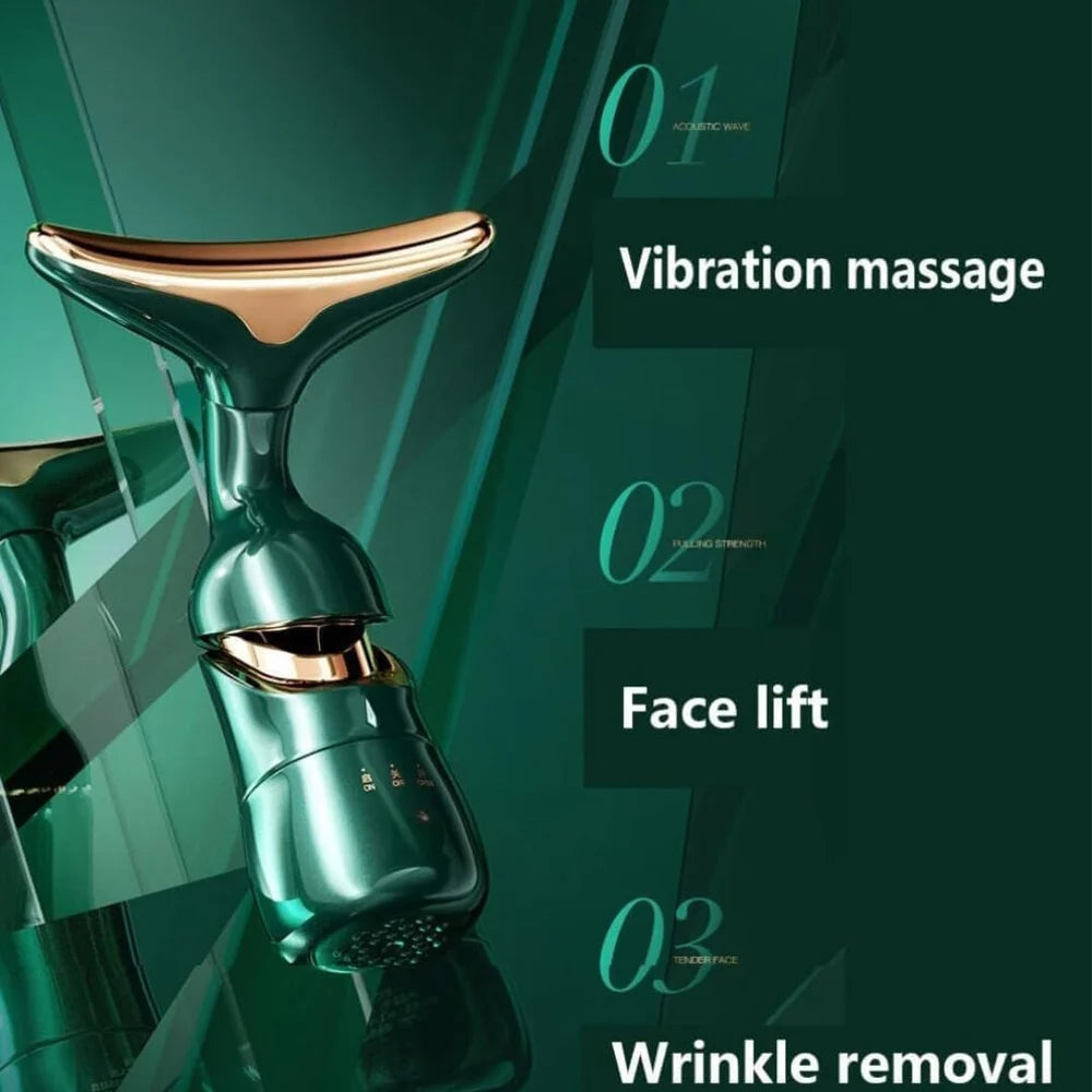 3 in 1 Anti Wrinkles Face Neck Eyes Massager