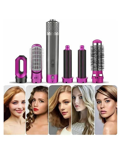5 In 1 Hot Air Hair Styler (Salon at home)