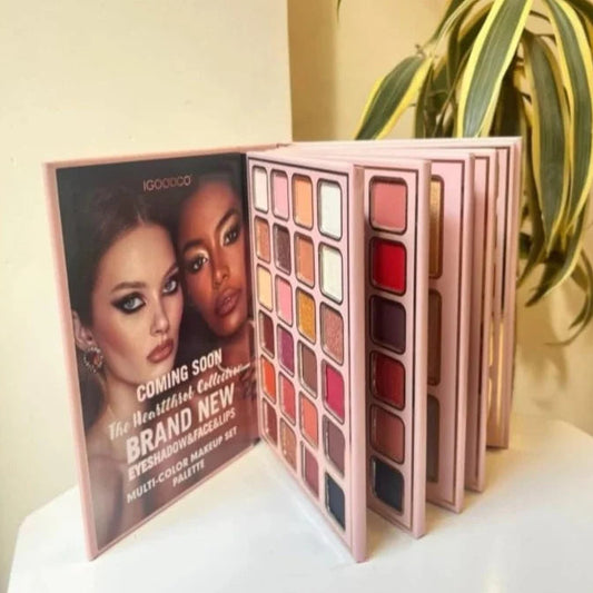 Beauty Fashion Makeup Book Palette - 5 in 1